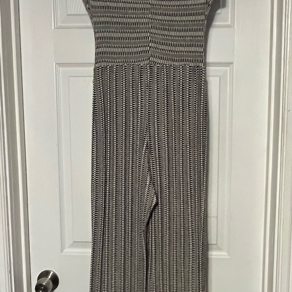 MaxMara Pants - MaxMara Monochrome Patterned Jumpsuit